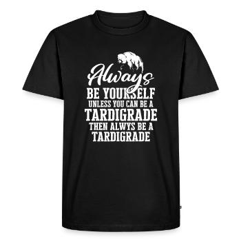 Tardigrade - T-shirt Premium bio Homme - noir - Devant - Nico (187cm)