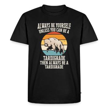 Tardigrade - T-shirt Premium bio Homme - noir - Devant - Nico (187cm)