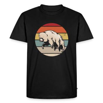 Tardigrade - T-shirt Premium bio Homme - noir - Devant - Nico (187cm)