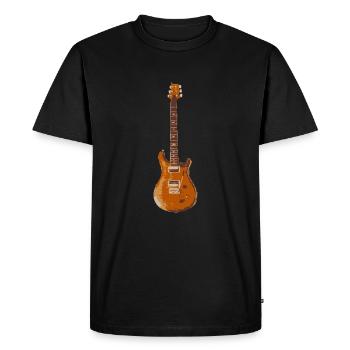 T-shirt guitare électrique pour hommes et femmes Paul Reed - T-shirt Premium bio Homme - noir - Devant - Nico (187cm)
