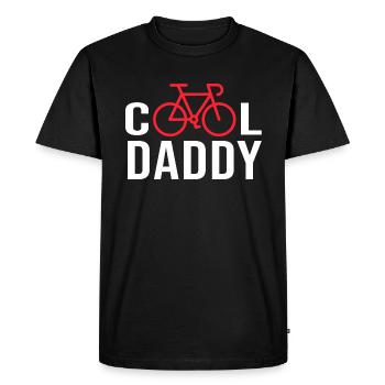 Bike bike cool daddy sport father's day - Men's Premium Organic T-Shirt - black - Front - Nico (187cm)