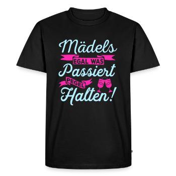 Niveau détenir cadeau filles JGA fête boire - T-shirt Premium bio Homme - noir - Devant - Nico (187cm)