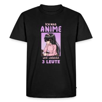 23881646816988515 avant - T-shirt Premium bio Homme - noir - Devant - Nico (187cm)