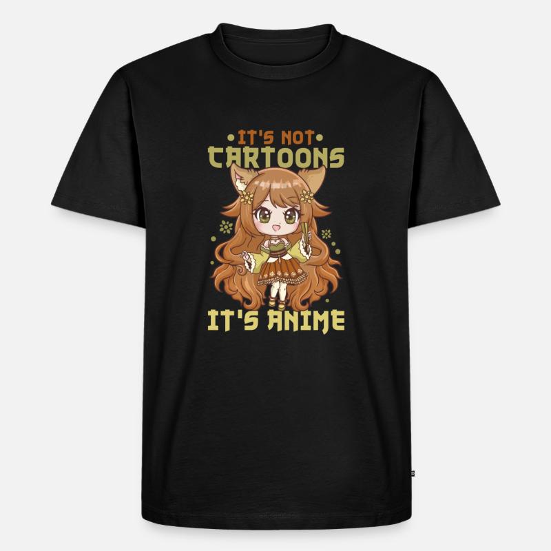front 61241665578998084 - Männer Premium Bio T-Shirt - Schwarz
