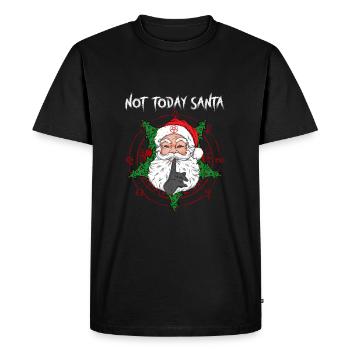 I Pentagramme du diable satanique - T-shirt Premium bio Homme - noir - Devant - Nico (187cm)
