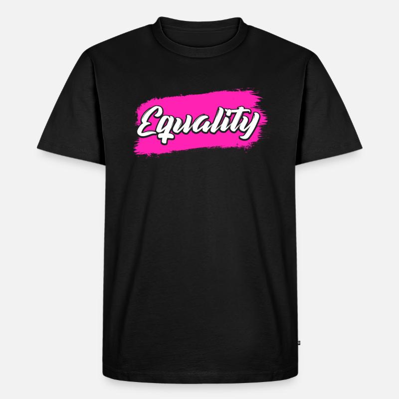 Equality Women's Rights Gift - Männer Premium Bio T-Shirt - Schwarz