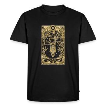 The Hanged Man I Goth Tarot Card I Fortune Teller - Men's Premium Organic T-Shirt - black - Front - Nico (187cm)