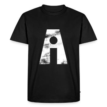 Intelligence artificielle - IA - Numérique - T-shirt Premium bio Homme - noir - Devant - Nico (187cm)