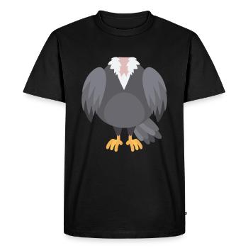 Funny Animal Turkey Costume For Halloween - Men's Premium Organic T-Shirt - black - Front - Nico (187cm)