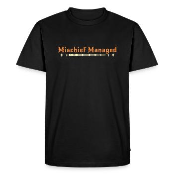 100e jour méfait magique heureux 100 jours d’école - T-shirt Premium bio Homme - noir - Devant - Nico (187cm)