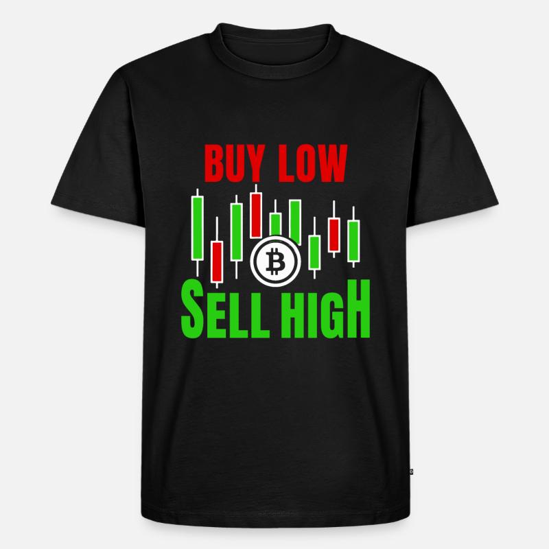 Acheter bas Vendre élevé - T-shirt Premium bio Homme - noir