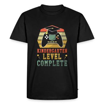 Kindergarten Graduate Graduating 2023 Graduation - Men's Premium Organic T-Shirt - black - Front - Nico (187cm)