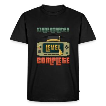 Kindergarten Graduate Graduating 2023 Gamer Game - Men's Premium Organic T-Shirt - black - Front - Nico (187cm)