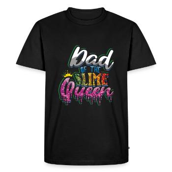 Dad Slime Kid Love Slime Lover Colorful Slime - Men's Premium Organic T-Shirt - black - Front - Nico (187cm)