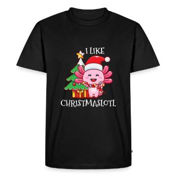 J’aime Noëllotl - T-shirt Premium bio Homme - noir - Devant - Nico (187cm)