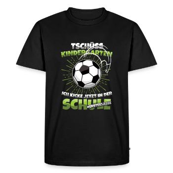 Bye-bye Kindergarten Enrollment First Grade - Men's Premium Organic T-Shirt - black - Front - Nico (187cm)