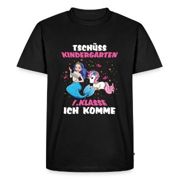 Bye Bye Kindergarten 1st Grade I'm Coming - Men's Premium Organic T-Shirt - black - Front - Nico (187cm)