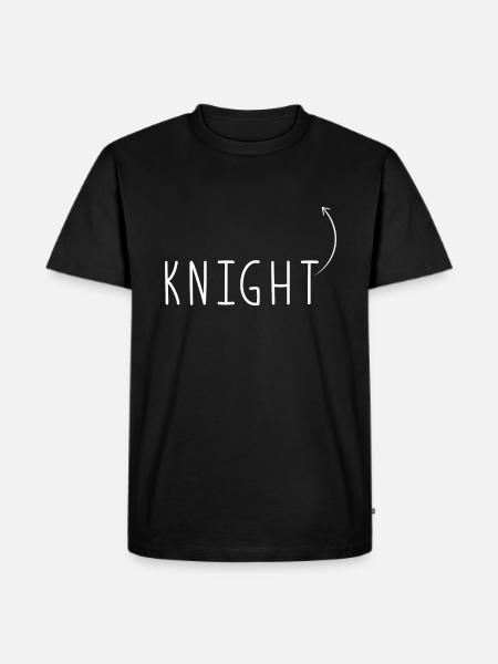 Ritterturnier Ren Faire - Männer Premium Bio T-Shirt - Schwarz