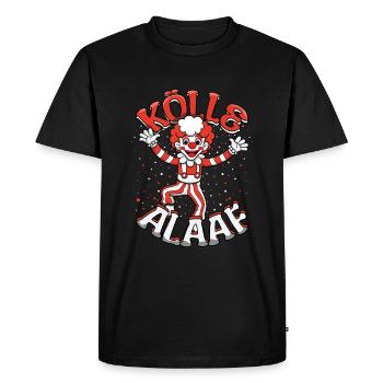 Kölle Alaaf Fasching Kölle Alaaf Clown - T-shirt Premium bio Homme - noir - Devant - Nico (187cm)