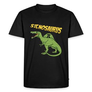 Sπnosaurus pour les fans de Pi-Tag - T-shirt Premium bio Homme - noir - Devant - Nico (187cm)