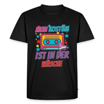 Carnival My Costume Is In The Wash - Men's Premium Organic T-Shirt - black - Front - Nico (187cm)