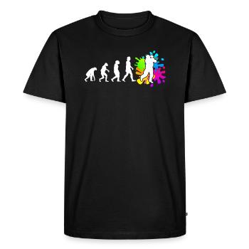 Paintball Evolution Paintballer - T-shirt Premium bio Homme - noir - Devant - Nico (187cm)