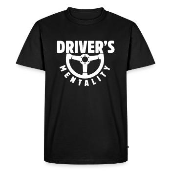 Drivers Mentality Driver Car Car - T-shirt Premium bio Homme - noir - Devant - Nico (187cm)