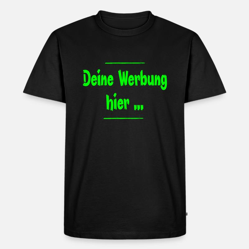 werbung - Männer Premium Bio T-Shirt - undefined
