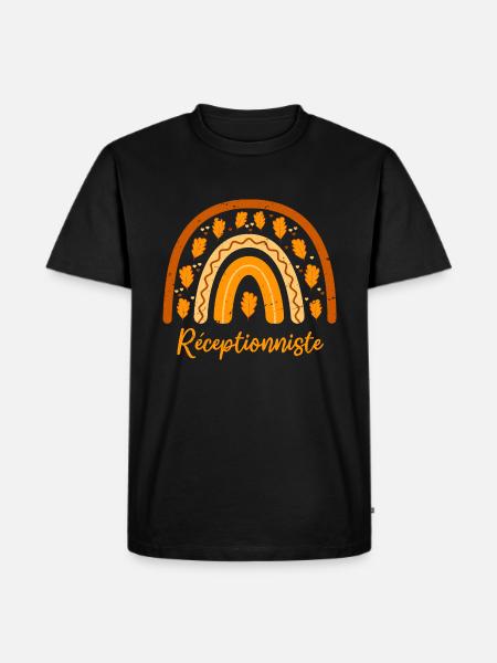 Voted best receptionist| receptionist - Men's Premium Organic T-Shirt - black