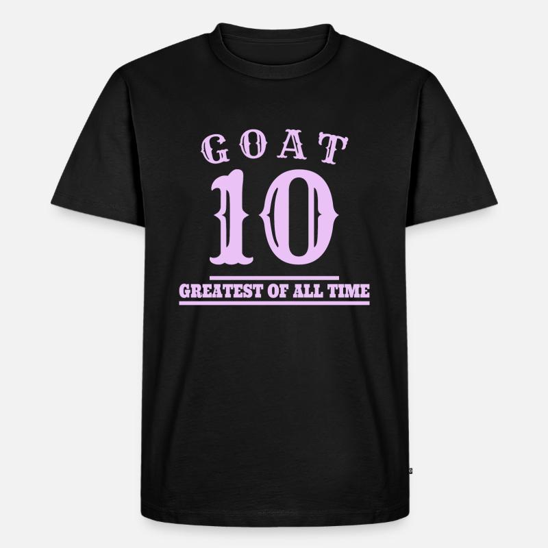 10 ZIEGEN - Männer Premium Bio T-Shirt - Schwarz