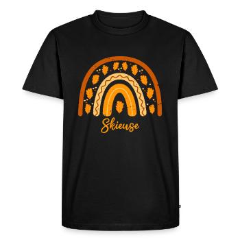 Voted best skier| Ski gift idea - Men's Premium Organic T-Shirt - black - Front - Nico (187cm)