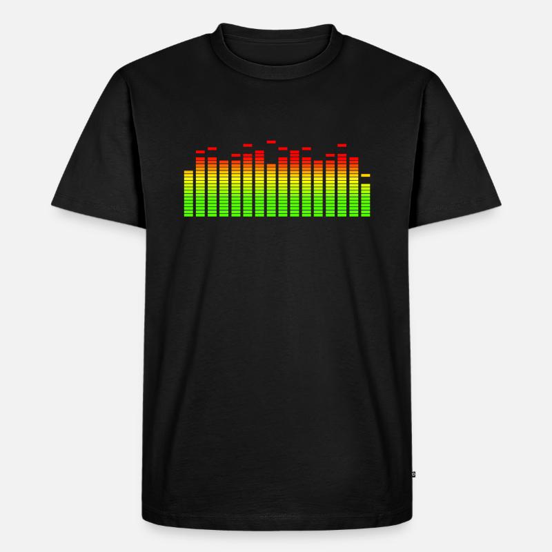 EQUALIZER - Männer Premium Bio T-Shirt - Schwarz
