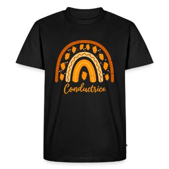 Elue meilleure conductrice | conductrice - T-shirt Premium bio Homme - noir - Devant - Nico (187cm)
