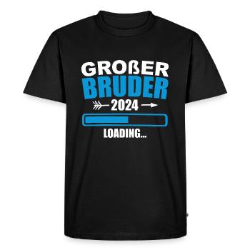 Ich werde Großer Bruder 2024 - T-shirt Premium bio Homme - noir - Devant - Nico (187cm)