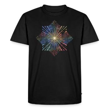 Conception universelle des yeux - T-shirt Premium bio Homme - noir - Devant - Nico (187cm)