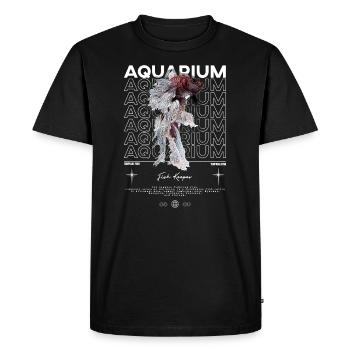 Betta Fish Keeper Streetwear moderne - T-shirt Premium bio Homme - noir - Devant - Nico (187cm)