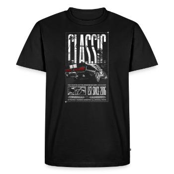 Je ne suis pas vieux Je suis Voiture classique vintage Né en 2016 - T-shirt Premium bio Homme - noir - Devant - Nico (187cm)