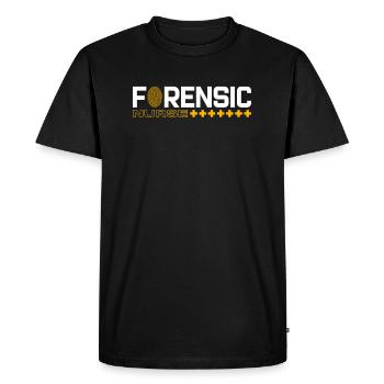 Forensic Nurse Forensic Criminalistics Scientist - Men's Premium Organic T-Shirt - black - Front - Nico (187cm)