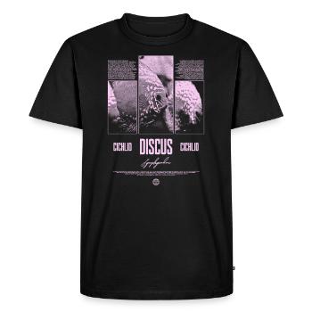 Discus Fish Cichlid Aquarium Fish Keeper - Men's Premium Organic T-Shirt - black - Front - Nico (187cm)