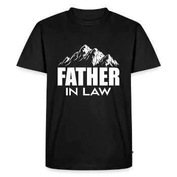 Father-in-law - T-shirt Premium bio Homme - noir - Devant - Nico (187cm)