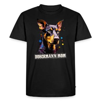 Doberman Dog Gift Saying - T-shirt Premium bio Homme - noir - Devant - Nico (187cm)