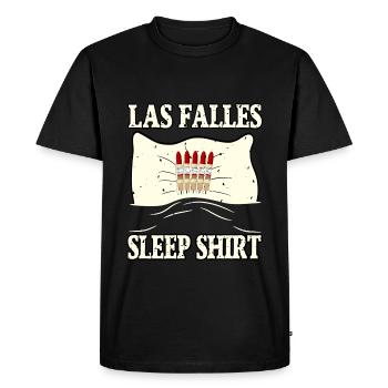Fallas Chemise de nuit - T-shirt Premium bio Homme - noir - Devant - Nico (187cm)