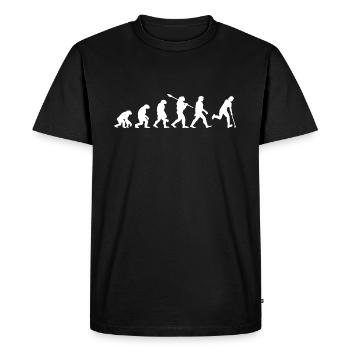 Evolution Hockey - Men's Premium Organic T-Shirt - black - Front - Nico (187cm)
