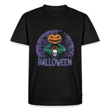 Halloween - T-shirt Premium bio Homme - noir - Devant - Nico (187cm)