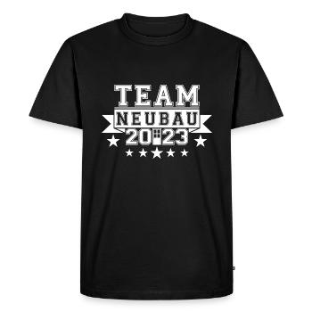 Équipe Construction de maisons neuves 2023 Constructeur de maisons - T-shirt Premium bio Homme - noir - Devant - Nico (187cm)