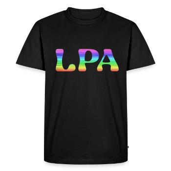 lpa,grande canarie,LGBT,arc-en-ciel,las palmas - T-shirt Premium bio Homme - noir - Devant - Nico (187cm)