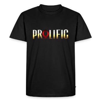 prolific - T-shirt Premium bio Homme - noir - Devant - Nico (187cm)