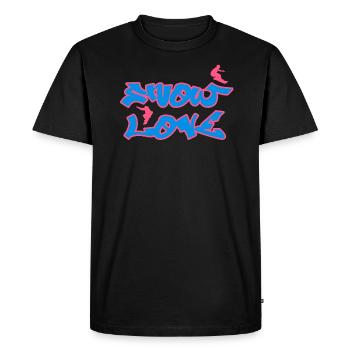 Snowboard Snowboarder Snowboarding - Men's Premium Organic T-Shirt - black - Front - Nico (187cm)