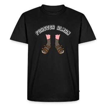 Chaussettes Forever Alman Germany drôles - T-shirt Premium bio Homme - noir - Devant - Nico (187cm)