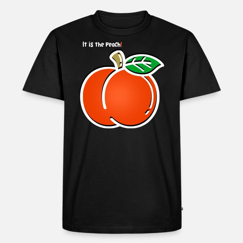 C'est la Pêche Fruit - T-shirt Premium bio Homme - noir